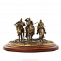 Настольная скульптура "Три Богатыря", фотография 1. Интернет-магазин ЛАВКА ПОДАРКОВ