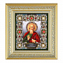 Панно с вышивкой бисером "Икона. Андрей Первозванный" 23 х 25 см, фотография 4. Интернет-магазин ЛАВКА ПОДАРКОВ