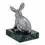 Статуэтка "Кролик". Серебро 925*, фотография 4. Интернет-магазин ЛАВКА ПОДАРКОВ