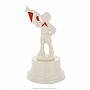 Фарфоровая статуэтка "Пионер на постаменте", фотография 1. Интернет-магазин ЛАВКА ПОДАРКОВ