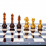 Шахматы с янтарными фигурами "Мини бочата" 48х48 см, фотография 2. Интернет-магазин ЛАВКА ПОДАРКОВ