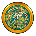 202996 Хохлома ПАННО-ТАРЕЛКА,ландыши на зел прес. 150*15мм 18030150015