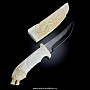 Нож сувенирный из натуральной кости, фотография 1. Интернет-магазин ЛАВКА ПОДАРКОВ