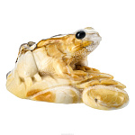 Скульптура из натурального камня "Лягушка". Ангидрид