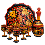 15956  Хохлома питейный НАБОР 