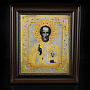 Икона "Николай Чудотворец". Златоуст 28х32 см, фотография 1. Интернет-магазин ЛАВКА ПОДАРКОВ