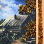 Картина янтарная "Пейзаж №1" 15х18 см, фотография 2. Интернет-магазин ЛАВКА ПОДАРКОВ