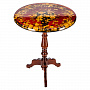 Стол с инкрустацией из янтаря "Экзотика", фотография 13. Интернет-магазин ЛАВКА ПОДАРКОВ