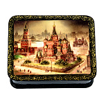 203820 ШКАТУЛКА принт "МОСКВА.ХВБ"9,5*7,5*3,5 см 