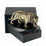 Бронзовая скульптура на каменной подставке "Тигр", фотография 1. Интернет-магазин ЛАВКА ПОДАРКОВ