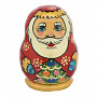 Матрешка мини "Новогодняя" 5 мест, фотография 1. Интернет-магазин ЛАВКА ПОДАРКОВ