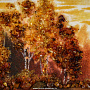 Картина янтарная "Осенний лес" 78х58 см, фотография 4. Интернет-магазин ЛАВКА ПОДАРКОВ