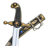 300091  Сувенирное оружие КИНЖАЛ, камни,филигрань