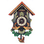 Настенные деревянные часы с кукушкой "Теремок", фотография 4. Интернет-магазин ЛАВКА ПОДАРКОВ