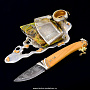 Нож сувенирный "Богатство и изобилие". Златоуст, фотография 3. Интернет-магазин ЛАВКА ПОДАРКОВ
