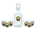 202788 НАБОР питейный "ВМФ":Графин+6 стопок