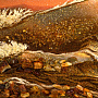 Картина  янтарная "Шторм" 30х40 см, фотография 7. Интернет-магазин ЛАВКА ПОДАРКОВ