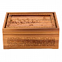 Русское лото в резной шкатулке из ясеня "Бурлаки на Волге", фотография 3. Интернет-магазин ЛАВКА ПОДАРКОВ