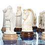 Шахматы с фигурами из кости "Ледовое побоище" 45х45 см, фотография 6. Интернет-магазин ЛАВКА ПОДАРКОВ