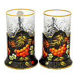 Набор подстаканников с авторской росписью