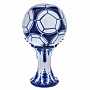 Статуэтка-кубок "Мяч". Гжель, фотография 1. Интернет-магазин ЛАВКА ПОДАРКОВ