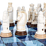 Шахматы с фигурами из кости "Ледовое побоище" 45х45 см, фотография 7. Интернет-магазин ЛАВКА ПОДАРКОВ