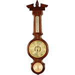 /М-94 МЕТЕОСТАНЦИЯ настенная "Барометр" 59*17см М-94 PB Нат.дерево