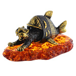 0058528/2088 Сувенир Кот Неудачная рыбалка (коньячный)