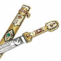 Набор сувенирный с кинжалом и двумя рогами, фотография 7. Интернет-магазин ЛАВКА ПОДАРКОВ