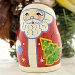 0021036 Хохлома Матрешка Дед Мороз 3 места (в/кат.) 85030000003