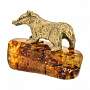 Статуэтка с янтарем "Куница", фотография 2. Интернет-магазин ЛАВКА ПОДАРКОВ