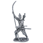 0080123 Олов.миниатюра некраш. 6-11мм Асигару. Япония, 15-16 век