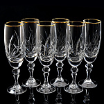 0041012/1156-6701 Набор бокалов отв.зол, 200 г, 900/43-лотос