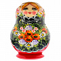 Матрёшка "Маки" 10 мест, фотография 1. Интернет-магазин ЛАВКА ПОДАРКОВ