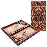 0070845 Нат.дерево НАРДЫ ПАУК  50*25*8 см