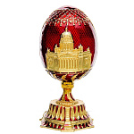 РС-0931СП-12 Традиции ФАБЕРЖЕ Сувенир ЯЙЦО "Храм Спаса на Крови"