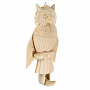 Богородская деревянная игрушка "Сова", фотография 1. Интернет-магазин ЛАВКА ПОДАРКОВ