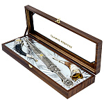 300055 Кавказский  подарочный набор ИРБИС  КИНЖАЛ,2,РОЖКА