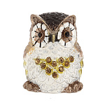 0016992-Белая Фаберже Сувенир НАПЕРСТОК "Сова" в ассортименте