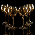 Набор бокалов для вина "Медовый"