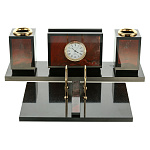 0072180 Нат.камень "Письменный набор" ЯШМА (4012-3)