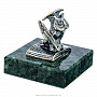 Статуэтка "Сова на книге" на каменной подставке. Серебро 925*, фотография 3. Интернет-магазин ЛАВКА ПОДАРКОВ