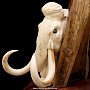 Скульптура из бивня мамонта "Мамонт у скалы", фотография 5. Интернет-магазин ЛАВКА ПОДАРКОВ