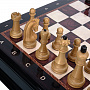 Шахматный ларец с деревянными фигурами 48х48 см, фотография 3. Интернет-магазин ЛАВКА ПОДАРКОВ