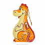 Фарфоровая статуэтка "Желтый дракон", фотография 1. Интернет-магазин ЛАВКА ПОДАРКОВ