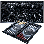 0078144 Нат.дерево НАРДЫ "МЕДВЕДЬ" 50*25см