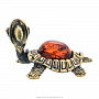 Статуэтка с янтарем "Черепаха в шляпе", фотография 4. Интернет-магазин ЛАВКА ПОДАРКОВ