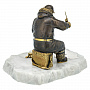 Бронзовая статуэтка "Зимняя рыбалка", фотография 5. Интернет-магазин ЛАВКА ПОДАРКОВ