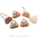 24945 Сувенир ЗЕРКАЛЬЦЕ-СУМОЧКА  в ассортименте