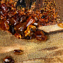 Картина янтарная "Осенний парк" 78х98 см, фотография 6. Интернет-магазин ЛАВКА ПОДАРКОВ